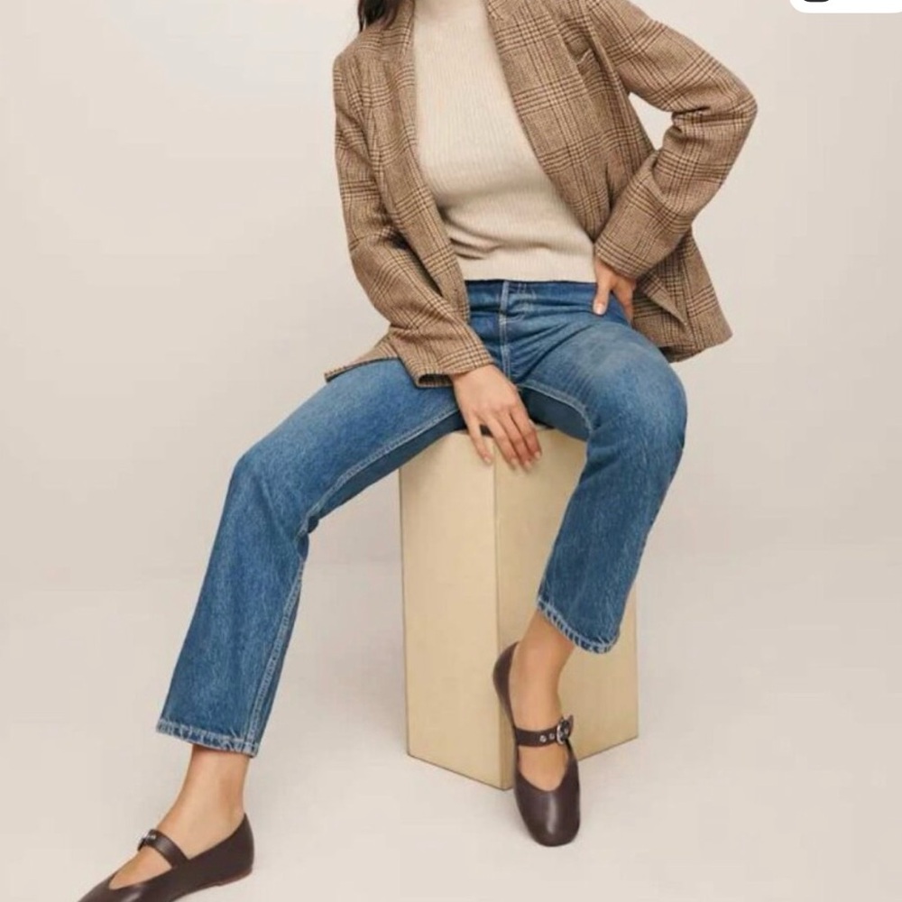 Reformation Bethany Flats - Dark Brown